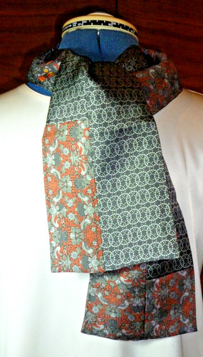 100 silk mens cravat scarf - 100%,