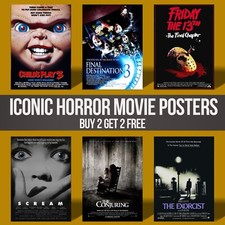 Iconic Horror Movie Posters