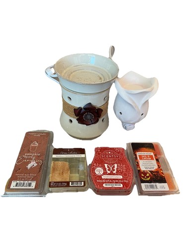 Lot scentsy wax warmers - lot,