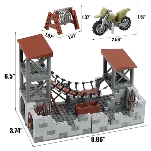 Ww2 military base building - base,