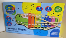 Wooden Alligator Glockenspiel