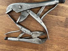 9” & 7 1/2" Vintage Genuine Mole Grips Made in Gt Britain. Great condition!