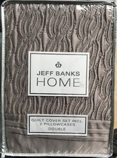 Grey Double Duvet Set By Jeff