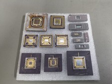 De Capped IC Joblot For Silicon Wafer Science Educational In good condition
