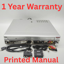 LG LH-C6235l Silver VHS DVD Hi-Fi Surround Home Cinema System Tested And Working