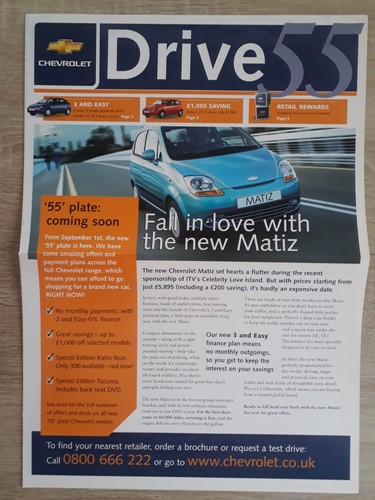 Chevrolet drive range brochure - chevrolet,