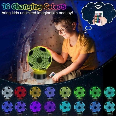 Football night light - football,