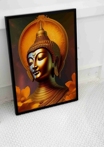 Buddha statue poster - poster, religion