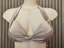 Sheridyn Fisher Ladies Underwire Swim Top Swimwear size 14 Colour Taupe