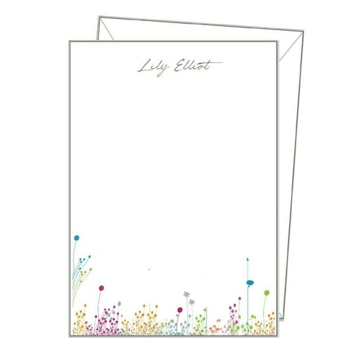 Flower notelets blank - notelets,, /