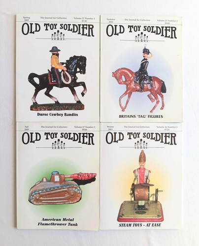 Old toy soldier magazine 2003 - old,