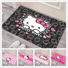 Hello Kitty Welcome Door Mat Non Slip Doormat for Bedroom Kitchen Bathroom Polye