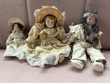 Porcelain Dolls In Traditional