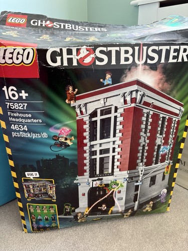 Lego ghostbusters firehouse - ghostbusters,