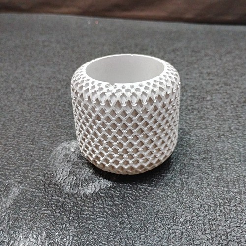 Handmade concrete cement round - concrete,