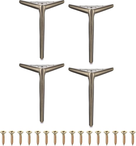 Metal furniture legs - metal, 10"