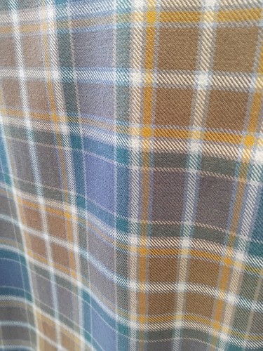 Manx hunting tartan fabric - manx,