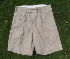 Original WW2 US War Aid British Army Khaki Drill KD Desert Shorts North Africa