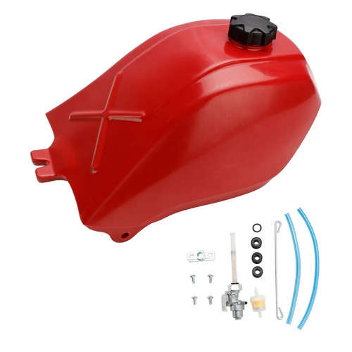 Fuel gas tank red - fuel,