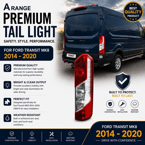 Rear tail light for - tail, ford