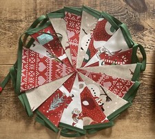 Handmade Oilcloth Bunting