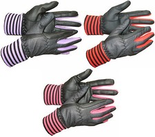 Childrens Winter Horse Riding Gloves Thermal Windproof Small Medium Large New