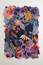 Anthropologie rug hand tufted - rug, hand-tufted