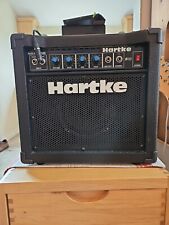 Hartke B150 15 W Practice Bass Combo Amplifier Passive Active Preamp Out Amp In