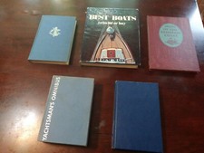 Vtg Maritime Nautical Book Lot