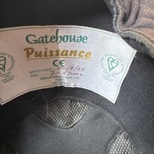 Gatehouse Puissance Riding Hat. Black