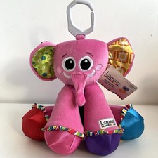 Lamaze Play And Grow Elephantunes Pink Elephant Musical Crinkle Baby Toy 0-24M
