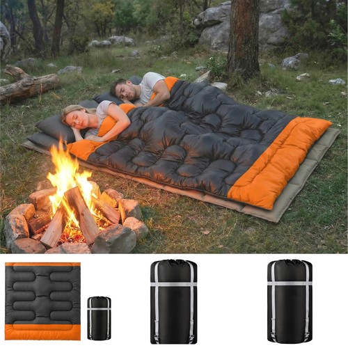 Double sleeping bag - double,