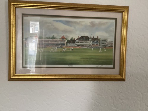 Terry harrison signed - terry, cricket
