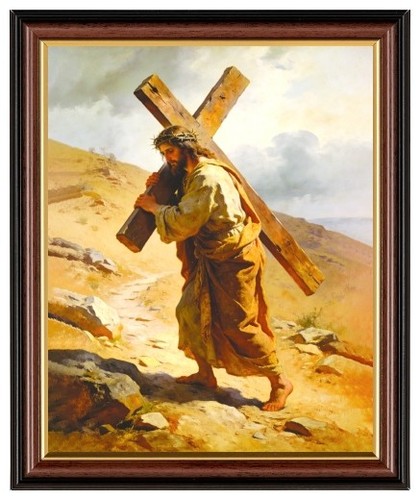 The crucifixion jesus with - -,