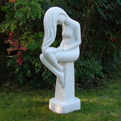 Europa 80cm nude marble resin - europa,