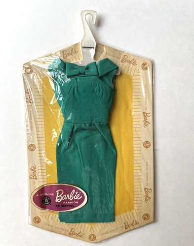 Vintage barbie doll - doll, green