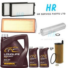 7L LONGLIFE OIL FULL SERVICE KIT FOR BMW X5 M50d 25d 30d 40d F15 F85 13-18