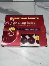 FDL Christmas Giant Berry  Lights