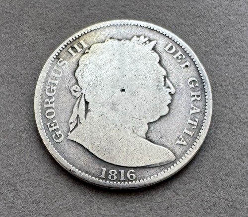 1816 half crown king george - half,