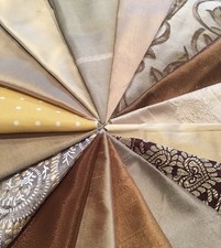 100% SILK + DUPION FABRIC