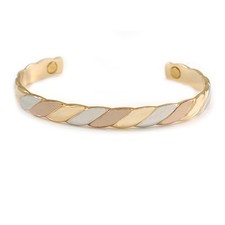 Men Women Tri Tone Copper