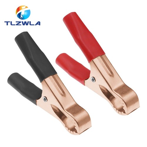 Copper crocodile car battery - crocodile,