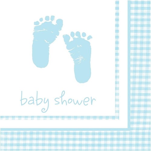 Plaid baby boy blue - boy,