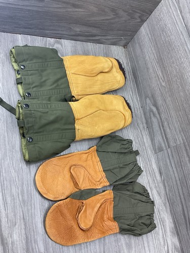 Vintage mitten set arctic - 2,