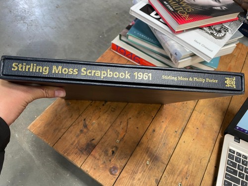 Stirling moss scrapbook 1961 - stirling,
