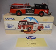 Corgi American La France Fire Engine Chicago 97322 Boxed Ltd Ed