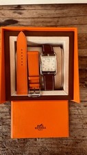 Hermès Cape Cod watch 41mm Model, Interchange Strap (Barenia & Hermès Orange)