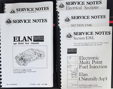 LOTUS ELAN M100 SERVICE MANUAL
