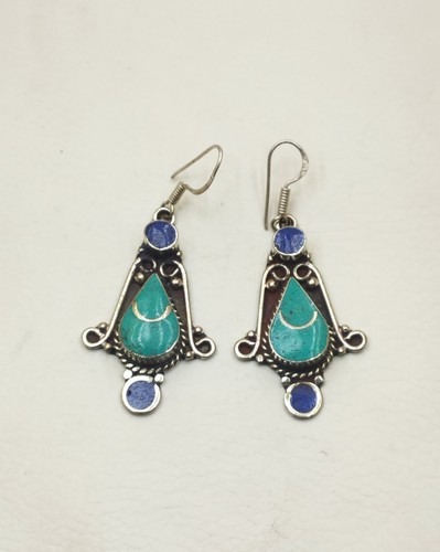 Vintage silver tone moroccan - vintage,