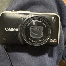 Canon Power Shot SX 230 HS Digital Compact 14 X Optical Is Zoom, GPS, Image Stab
